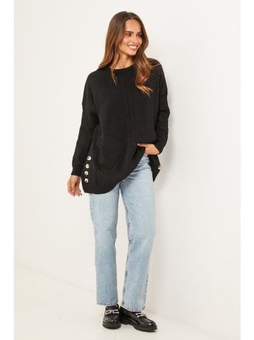 Soft Cashmere Trui zwart