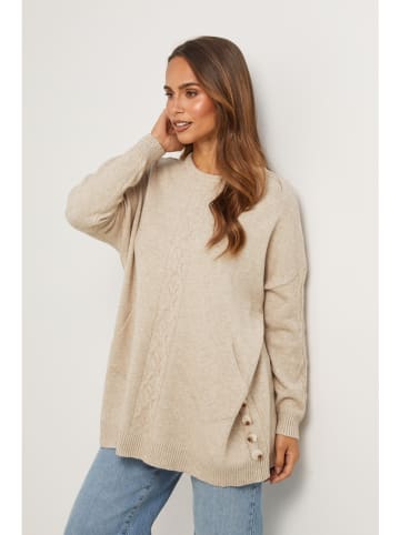 Soft Cashmere Trui taupe