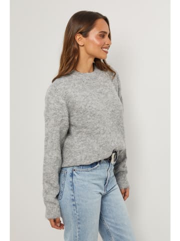 Soft Cashmere Pullover in Grau