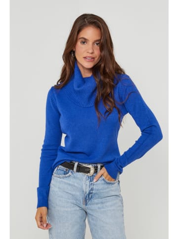 Soft Cashmere Coltrui blauw