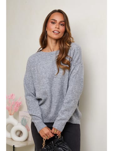 Soft Cashmere Pullover in Grau