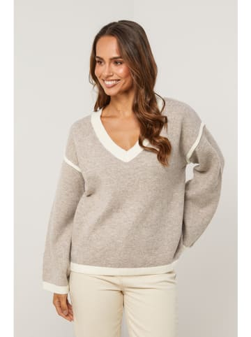 Soft Cashmere Trui taupe