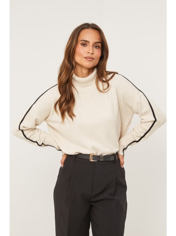 Soft Cashmere Golf w kolorze beżowym