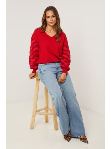 Soft Cashmere Sweter w kolorze czerwonym