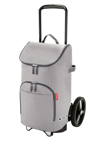 Reisenthel Boodschappentrolley grijs - (B)34 x (H)60 x (D)24 cm