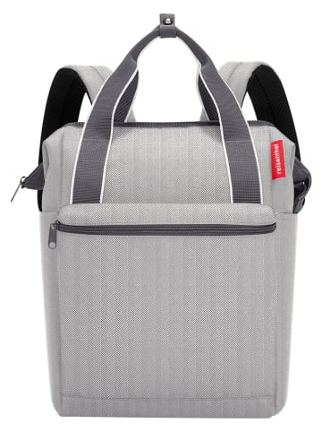 Reisenthel Plecak "Allrounder R" w kolorze szarym - 31 x 39 x 17 cm