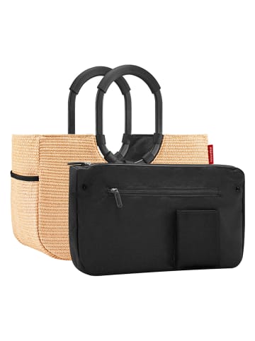 Reisenthel Shopper bag "M" w kolorze beżowym- 40 x 26 x 20 cm