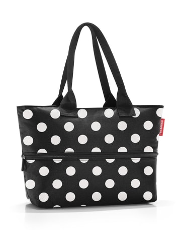 Reisenthel Shopper "E1" in Schwarz/ Weiß - (B)50 x (H)26,5 x (T)16,5 cm