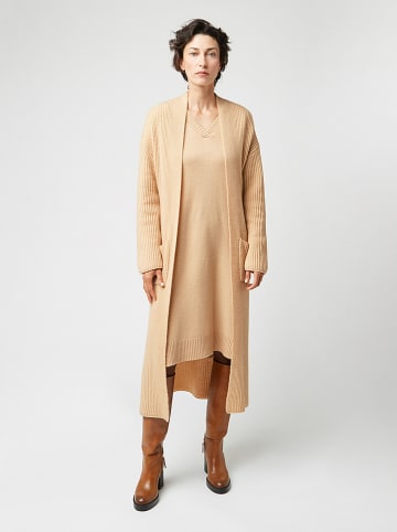 Rodier Kaszmirowy kardigan w kolorze beżowym