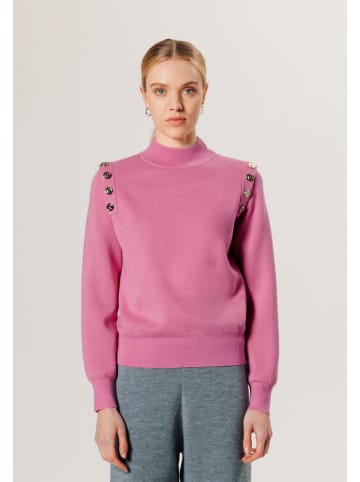 Rodier Wollpullover in Rosa