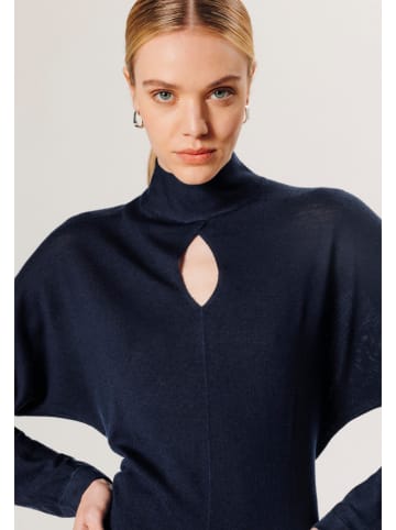 Rodier Wolkleid in Dunkelblau