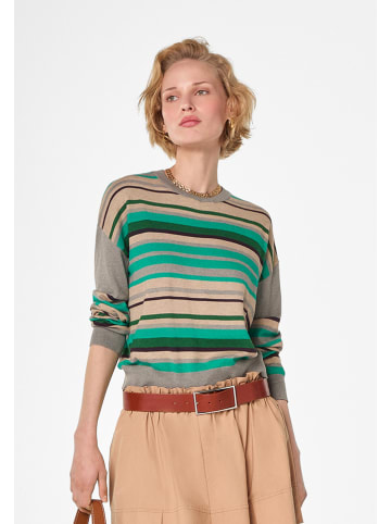 Rodier Trui beige/groen