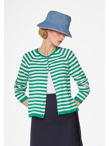 Rodier Vest wit/groen