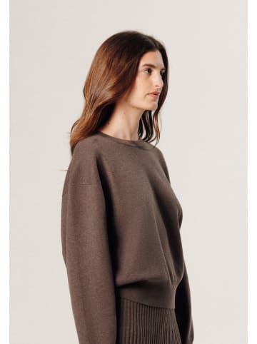 Rodier Sweter w kolorze jasnobrązowym