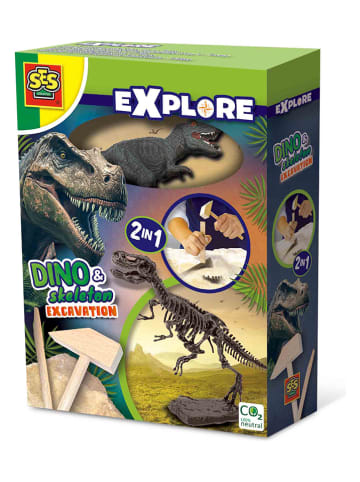 SES 2-in-1 dino en skeletten uitgraven "T-rex" - vanaf 5 jaar