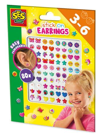 SES Kreativset "Ohrringe zum Aufkleben" - ab 3 Jahren