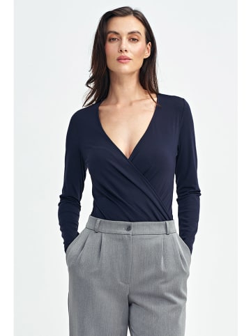 Nife Bluse in Dunkelblau