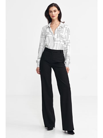 Nife Spodnie w kolorze czarnym