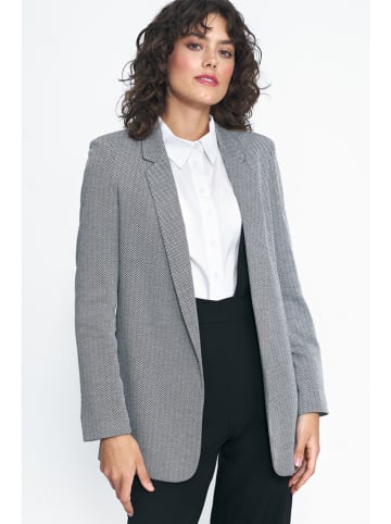 Nife Blazer wit/zwart