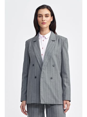 Nife Blazer zilverkleurig