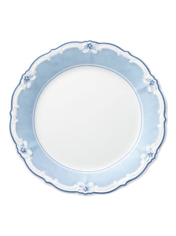 Hutschenreuther Talerz w kolorze biało-błękitnym do chleba - Ø 17 cm