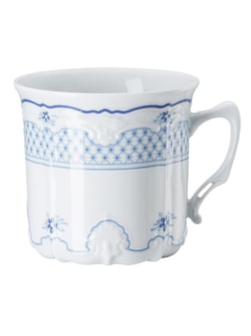 Hutschenreuther Kaffee-Obertasse "Baronesse" in Weiß/ Blau - 300 ml