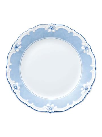 Hutschenreuther Frühstücksteller in Weiß/ Hellblau - Ø 20 cm