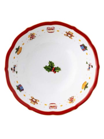 Hutschenreuther Miska w kolorze białym ze wzorem do musli - Ø 17 cm