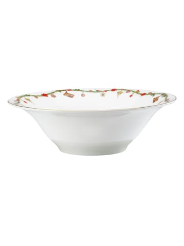 Hutschenreuther Miska "Nora" w kolorze biało-zielono-czerwonym - Ø 26 cm