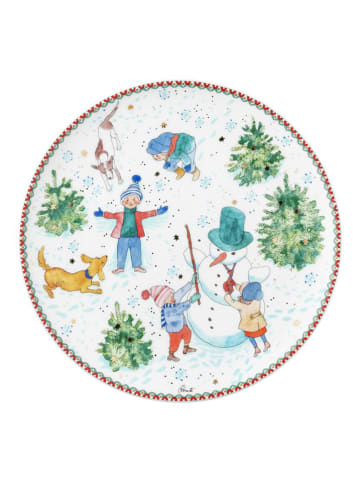 Hutschenreuther Talerzyk deserowy w kolorze błękitno-zielonym - Ø 22 cm