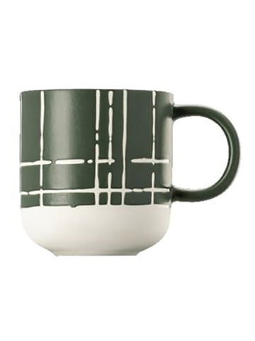 Thomas Filiżanka "Fun" w kolorze biało-zielonym do espresso - 120 ml