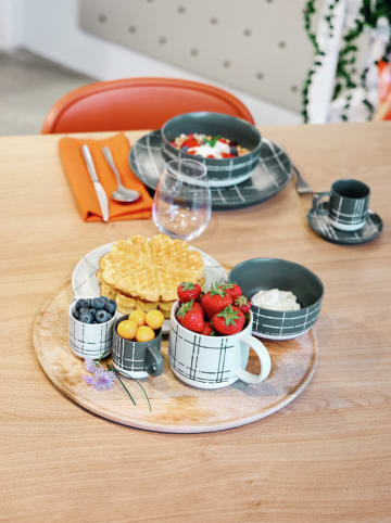 Thomas Becher "Fun" in Hellgrau/ Grün - 490 ml