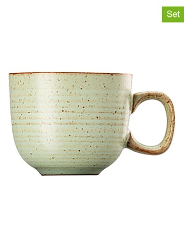 Thomas Filiżanki (6 szt.) "Thomas Clay" w kolorze zielonym do espresso - Ø 6,8 cm