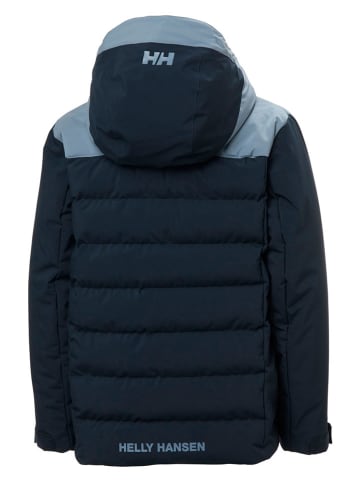 Helly Hansen Ski-/ Snowboardjacke "Cyclone" in Dunkelblau/ Hellblau/ Weiß