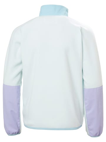Helly Hansen Fleecejacke "Marka" in Hellblau/ Weiß/ Lila