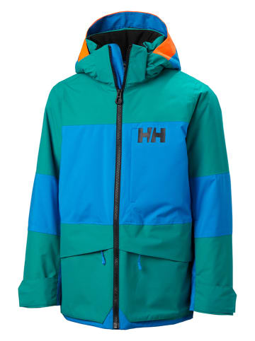 Helly Hansen Ski-/ Snowboardjacke "Summit 2.0" in Grün/ Blau
