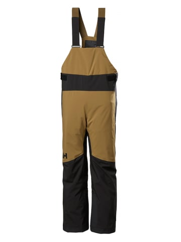 Helly Hansen Spodnie narciarskie "Stellar Bib" w kolorze czarno-oliwkowym