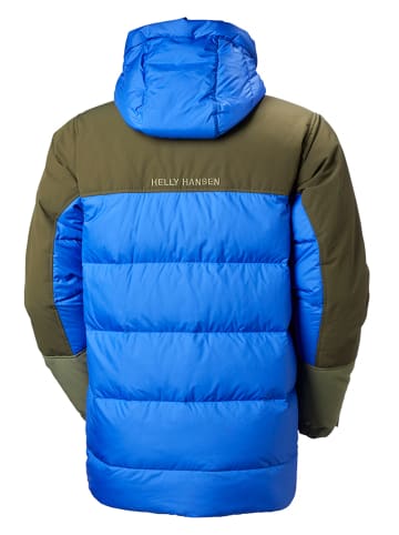 Helly Hansen Daunenjacke "Escape" in Blau/ Khaki