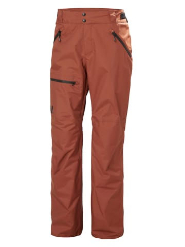Helly Hansen Spodnie narciarskie "Sogn" w kolorze jasnobrązowym