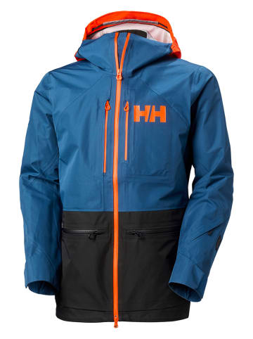 Helly Hansen Skijacke "Elevation Infinity 3.0" in Blau/ Orange/ Schwarz