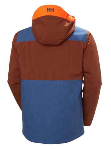 Helly Hansen Skijacke "Powdreamer 2.0" in Rostrot/ Blau