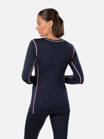 KARI TRAA Thermo-ondergoed "Mina" donkerblauw