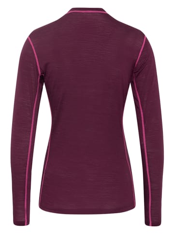 KARI TRAA Thermounterhemd "Mina" in Dunkelrot