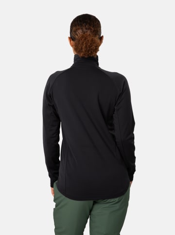 KARI TRAA Fleece trui "Evelyn" zwart