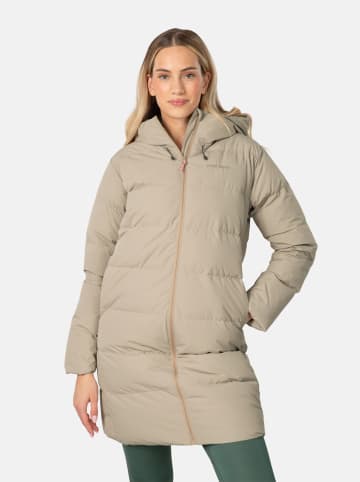 KARI TRAA Daunenmantel "Julia" in Taupe