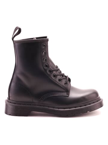 Dr. Martens Leder-Boots in Schwarz