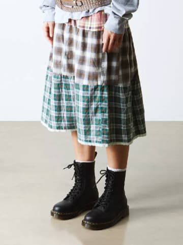 Dr. Martens Leder-Boots in Schwarz