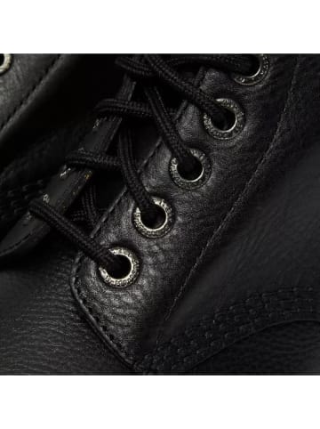 Dr. Martens Leder-Boots in Schwarz