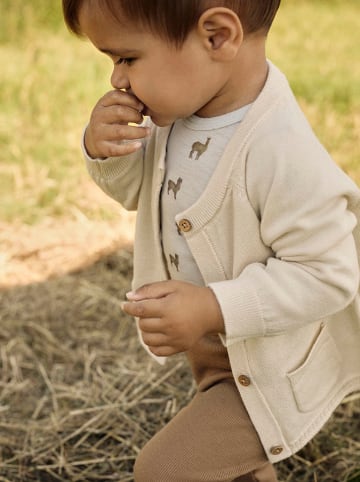 Lil Atelier Kardigan w kolorze beżowym