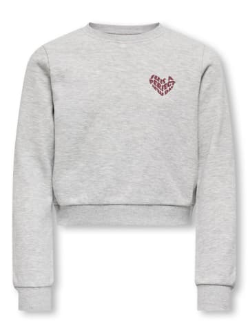 KIDS ONLY Sweatshirt "Rita" in Grau